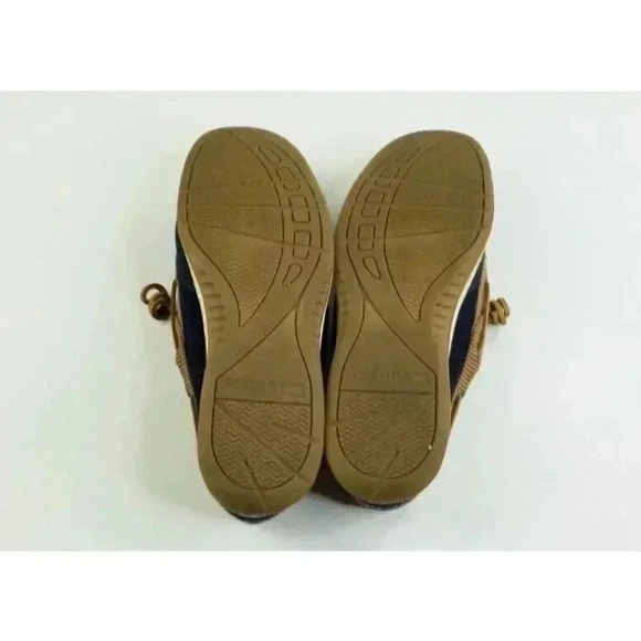 Sperry Top Sider Size 6.5M Women s Denim Corduroy Three Eye Boat Shoes STS90253 - Picture 12 of 12